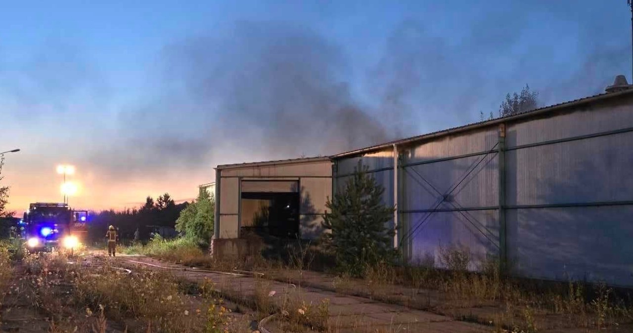 Pożar na Pomorzu. Ponad 20 zastępów walczyło z ogniem