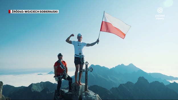 Boso na szczyt Tatr. Uczestnik programu "Ninja Warrior" - Wojciech Sobierajski - właśnie pobił swój kolejny ekstremalny rekord. Jako pierwszy Polak w historii wszedł boso na szczyt Gerlachu - by jak mówi, przekraczać własne granice. Ale taki jak on mierzących życie w wyzwaniach - jest zdecydowanie więcej.Materiał dla "Wydarzeń" przygotowała Magdalena Hykawy.