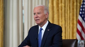 Joe Biden pojawił się w telewizji. Tłumaczył powody rezygnacji