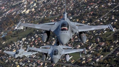 W Polsce rozpoczęły się ćwiczenia F-16. "Będzie nas słychać"