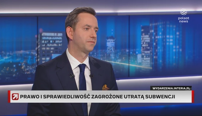 Ociepa w "Gościu Wydarzeń" o odebraniu subwencji PiS: Rząd za modus operandi przyjął gnębienie opozycji