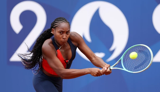 Gauff już po olimpijskim debiucie. Koniec po 73 minutach, demolka w drugim secie