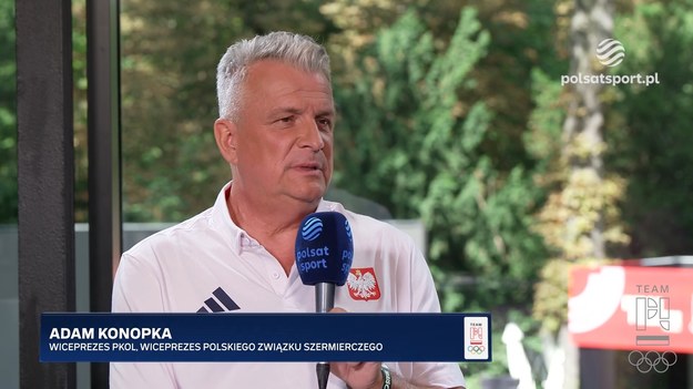 Wypowiedź Adama Konopki - wiceprezesa Polskiego Komitetu Olimpijskiego - w programie "Magazyn Olimpijski Paryż 2024".