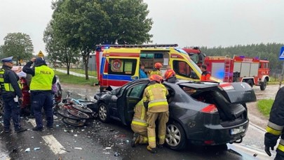 Pomorskie: Wypadek czterech aut. 4 osoby ranne, w tym dziecko 