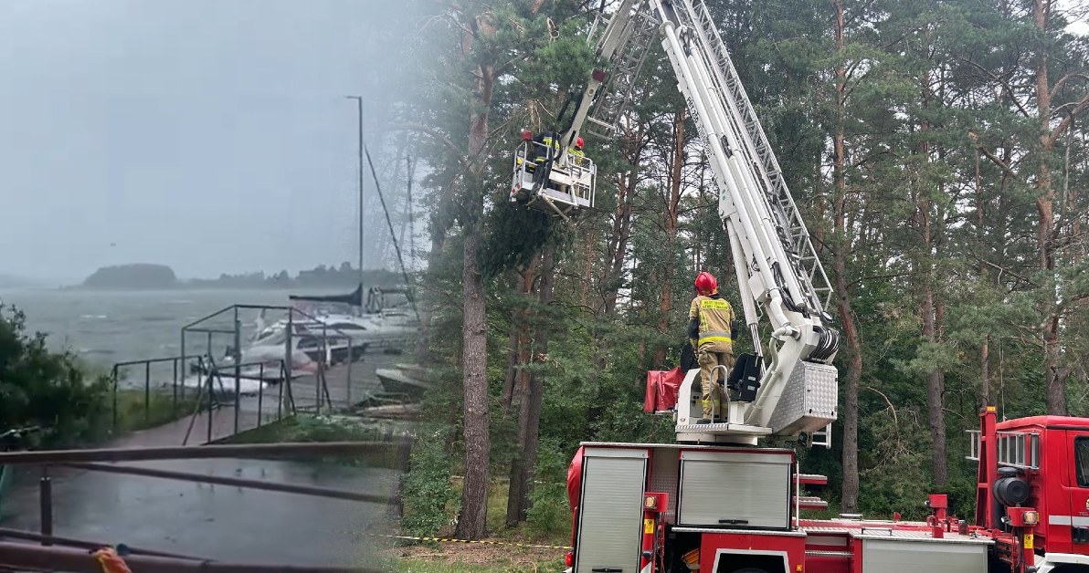  Burze i nawałnice w kilku regionach. W Łodzi doszło do tragedii