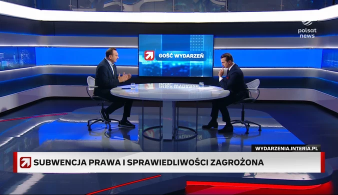 Trela w ''Gościu wydarzeń'' o kampanii wyborczej PiS: Mieli turbodoładowanie z pieniędzy publicznych