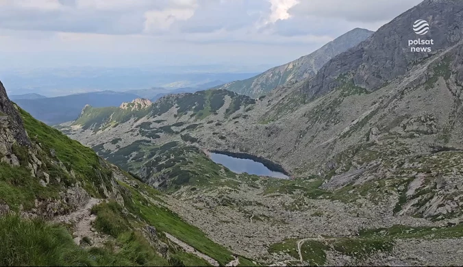 "Wydarzenia": Tłumy i kolejki na tatrzańskich szlakach