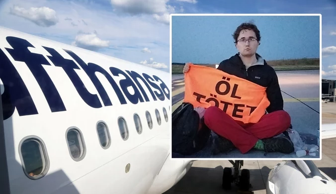 Lufthansa ma dość. Pozwie aktywistów z "Ostatniego Pokolenia"