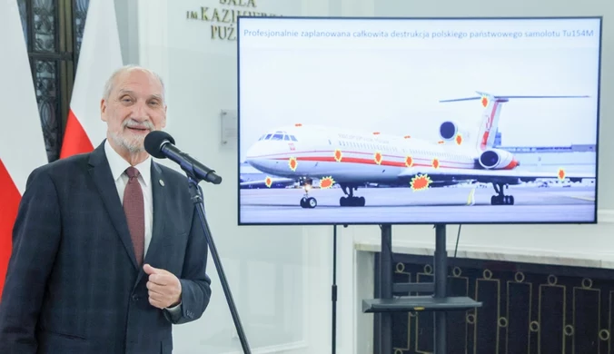 Macierewicz z nowymi dowodami na eksplozję Tu-154. "Tylko o nich nie mówią"