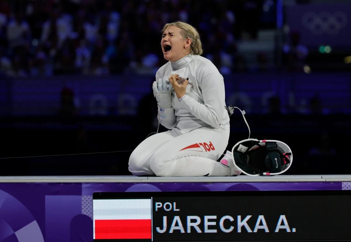 Polskie szpadzistki po zwycięstwie nad Chinkami 32:31 po dogrywce zostały brązowymi medalistkami olimpijskimi. "Ola Jarecka pokazała w ostatnich akcjach, że ma j.... Jestem pod wielkim wrażeniem" - powiedziała po sukcesie najbardziej doświadczona Renata Knapik-Miazga.
