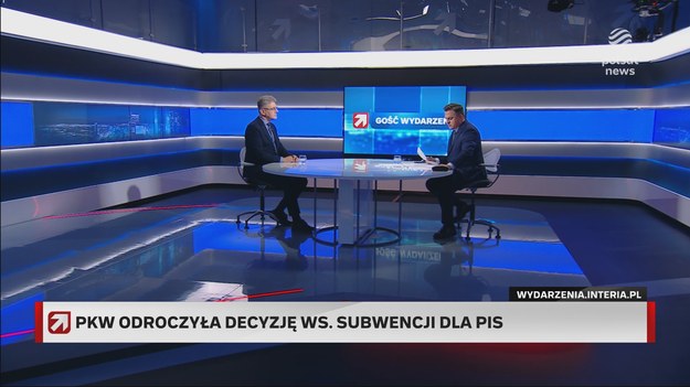 - Nie ma co szukać narracji politycznej w znaczeniu, że obóz rządzący próbuje dopaść PiS. Nie chodzi tutaj o odwet, ale o poczucie sprawiedliwości - powiedział Maciej Żywno w środowym wydaniu "Gościa Wydarzeń". Wicemarszałek senatu skomentował w ten sposób odroczenie decyzji PKW w sprawie subwencji PiS.