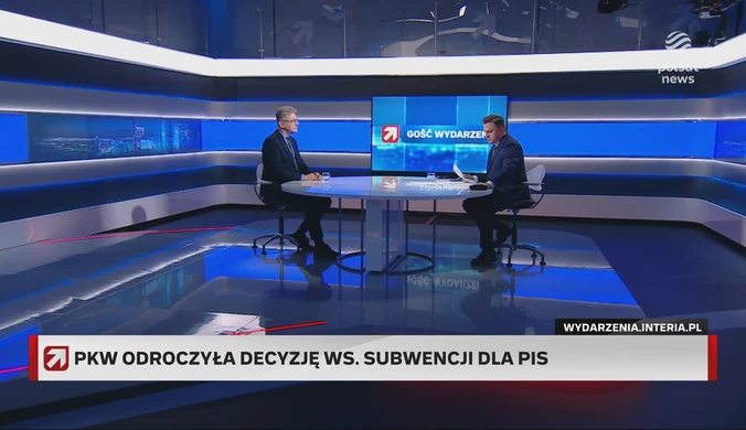 Żywno w "Gościu Wydarzeń" o decyzji PKW: Czas zająć się ordynacją wyborczą