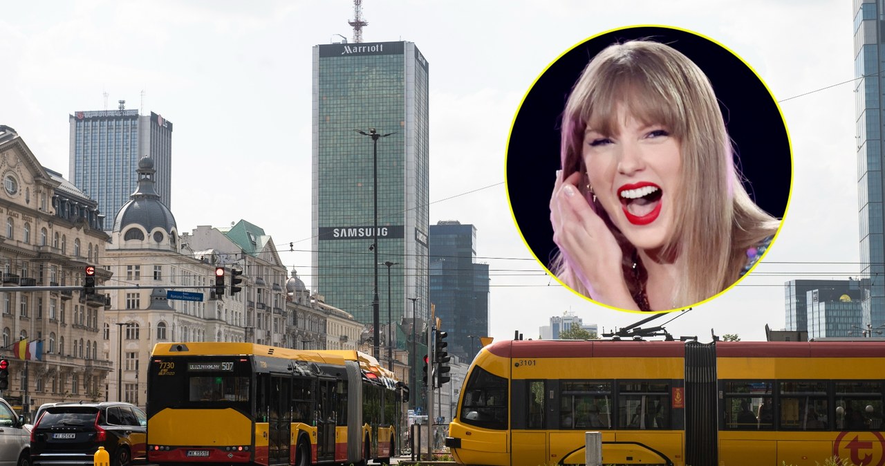  Taylor Swift sparaliżuje ruch w Warszawie. Trzy dni utrudnień