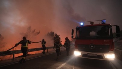 Ewakuacja chorwackiego kurortu. Strażacy walczą z ogniem