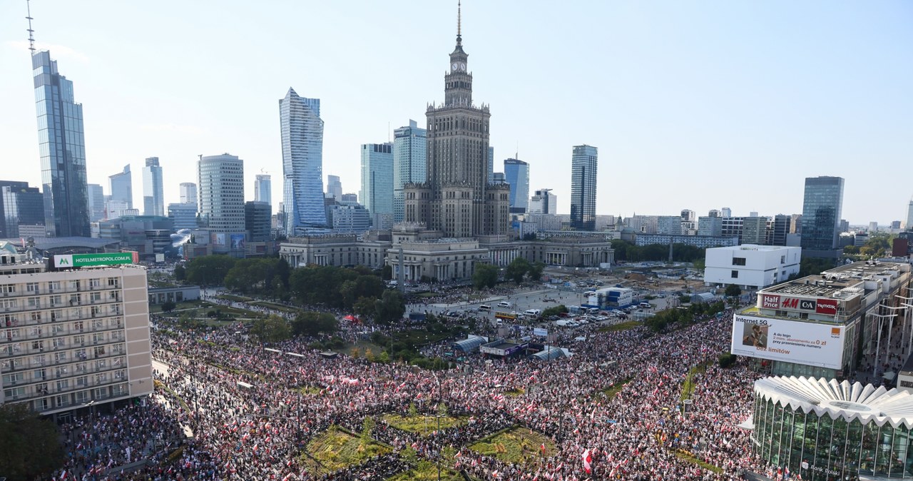  80. rocznica Powstania Warszawskiego. W godzinę W zawyły syreny