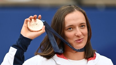 Iga Świątek z brązem. Odebrała medal 