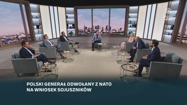 Generał Artur Jakubczyk traci stanowisko w Międzynarodowym Sztabie Wojskowym w Kwaterze Głównej NATO - ustaliła "Rzeczpospolita". Wcześniej odwołany ze stanowiska dowódcy Eurokorpusu został generał Jarosław Gromadziński. Sprawę dwóch wojskowych skomentowali goście Bogdana Rymanowskiego w programie "Śniadanie Rymanowskiego w Polsat News i Interii".