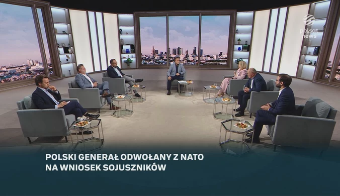 "Śniadanie Rymanowskiego". Politycy o odwołaniu polskich generałów z NATO