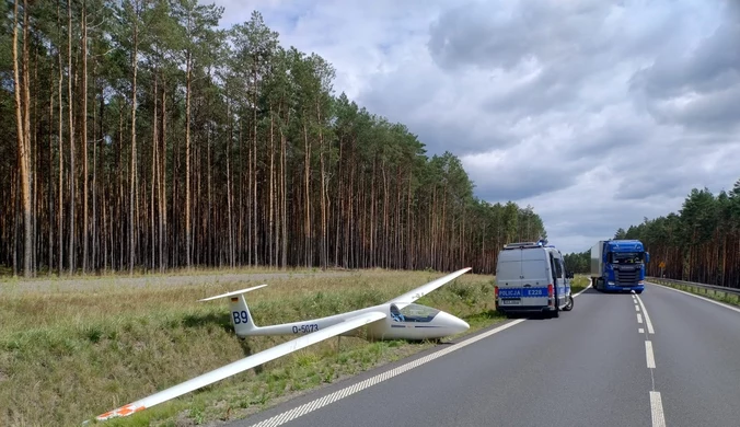 "Nam się trafił taki pojazd". Nietypowa maszyna na obwodnicy