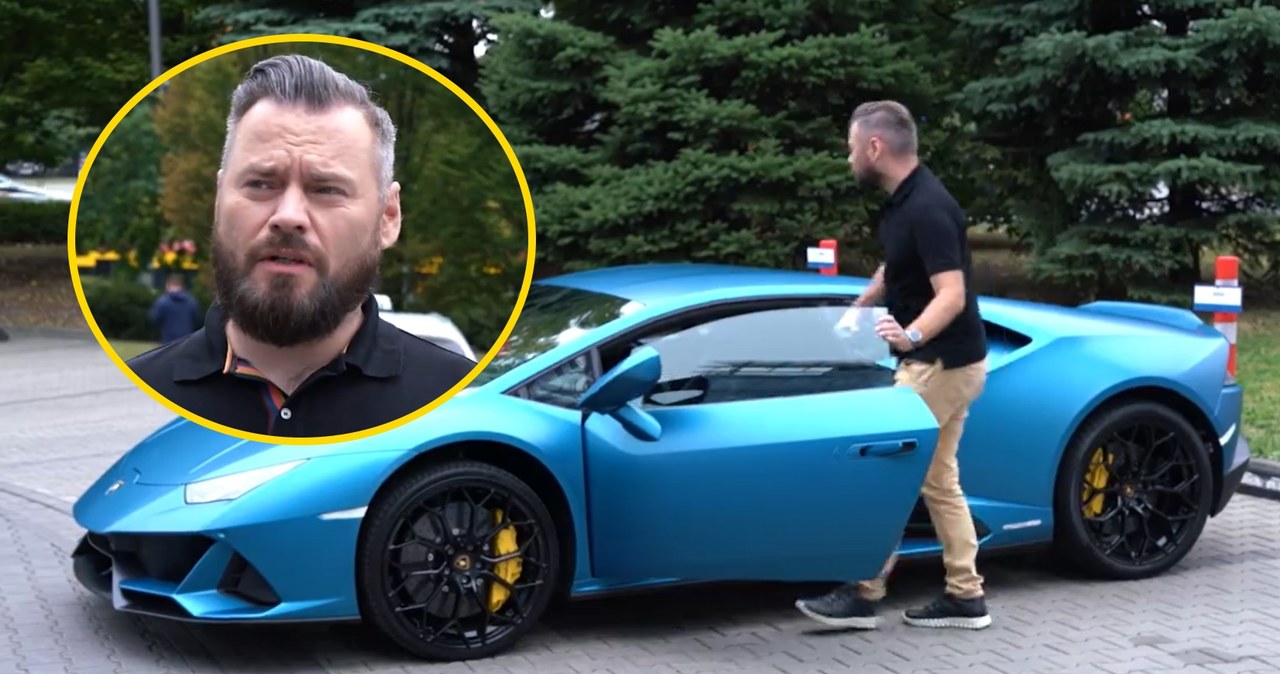 Krzysztof, Stanowski, właściciel, kanału, Zero, pochwalił, filmie, nowym, Lamborghini, oznacza, jednak, sprawił, sobie, takie, a Stanowski, Stonoga i niebieskie Lamborghini. Jakaś łajza się znalazła