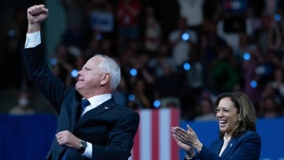 Kamala Harris i Tim Walz na wiecu wyborczym: Nasza kampania dotrze do każdego