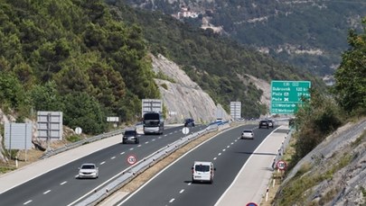 Mecze piłkarskie i pikniki na chorwackiej autostradzie 