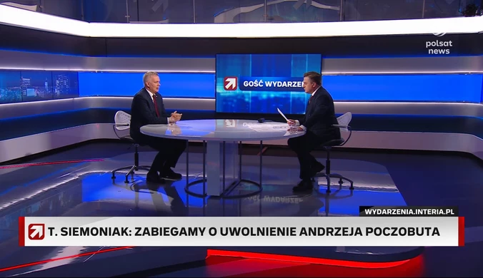 Siemoniak: Zabiegamy o uwolnienie Andrzeja Poczobuta