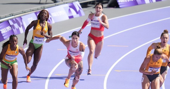 Polska sztafeta kobiet 4x100 m po dyskwalifikacji ekipy Wybrzeża Kości Słoniowej zajęła piąte, a nie szóste miejsce w biegu eliminacyjnym. To jednak nie zmieniło faktu, że nie awansowała do finału olimpijskiej rywalizacji w Paryżu.