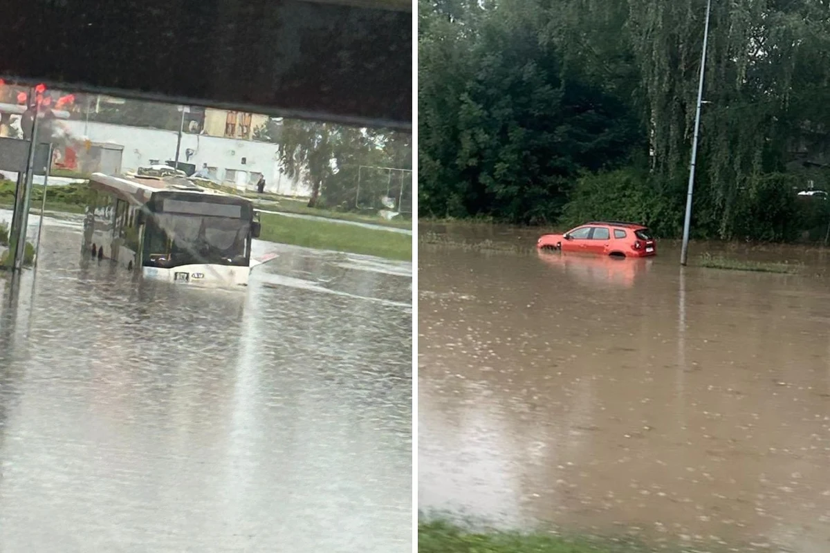 Prawie 800 razy interweniowali wczoraj strażacy, by usunąć skutki burz i silnego wiatru, które przechodzą nad Polską. Na szczęście nie ma osób poszkodowanych. Najwięcej, bo ponad 400 razy ratownicy wyjeżdżali na Śląsku. W Podzamczu (pow. zawierciański) ewakuowane zostały dwa obozy harcerskie. Trudna sytuacja była też w Dąbrowie Górniczej, Bytomiu i Sosnowcu. Wieczorem Rządowe Centrum Bezpieczeństwa wydało alert przed burzami dla trzech województw.