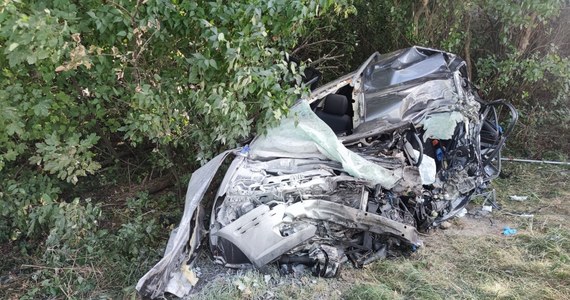 Tragiczny wypadek na drodze krajowej nr 12 w Lubelskiem. W wyniku zderzenia osobówki z ciężarówką w Tytusinie życie straciła kobieta, a dziecko śmigłowcem LPR zostało przetransportowane do szpitala.