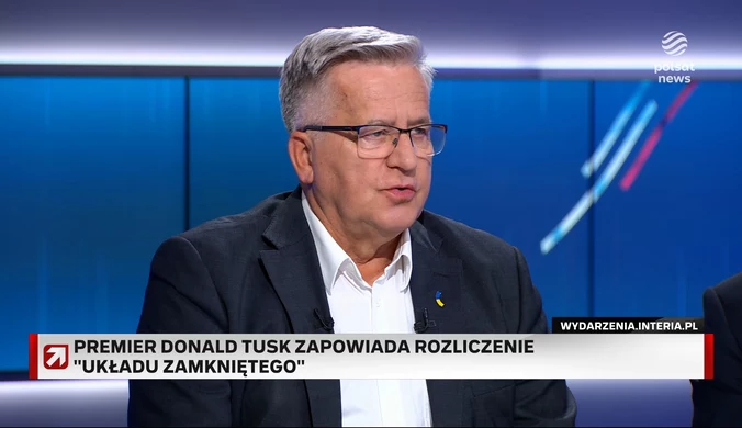 Komorowski w ''Prezydentach i Premierach'' o rozliczaniu rządów PiS: Wykonana została duża praca przez prokuraturę