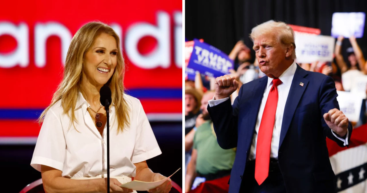 Celine Dion wydała oświadczenie ws. wiecu Donalda Trumpa