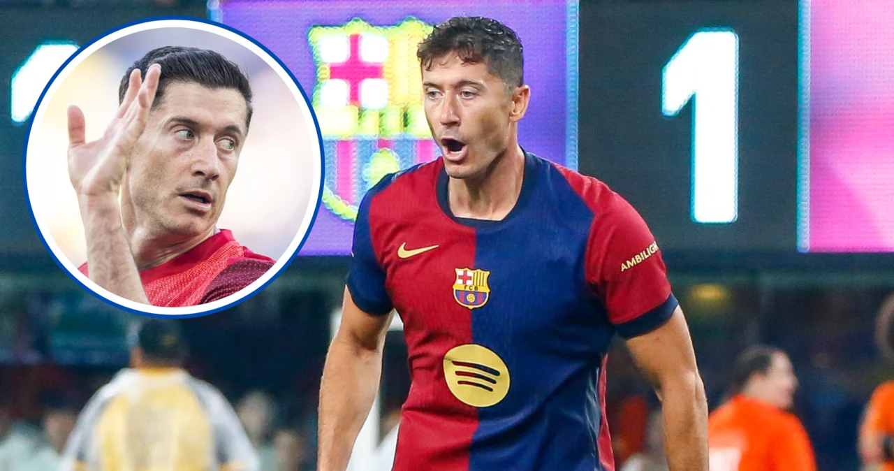 Robert Lewandowski - napastnik FC Barcelona i reprezentacji Polski