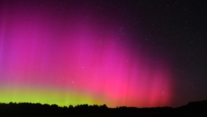 Perseidy i zorza polarna nad Polską. To była piękna noc!