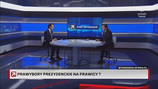 - Ja nie powiedziałem nic o rezygnacji z kandydowania w wyborach prezydenckich - przekazał Krzysztof Bosak w "Gościu Wydarzeń" odpowiadając na pytanie prowadzącego o wybór Sławomira Mentzena na kandydata Konfederacji w wyścigu o prezydenturę.

- Przedstawiłem dwa warianty. Pierwszy z nich to szerokie prawybory na opozycji i jestem gotów w nich wystartować - wyjaśnił polityk Konfederacji. Jak dodał, wówczas byłaby szansa na jednego kandydata szerokiego spektrum, który miałby szansę pokonać Koalicję Obywatelską.