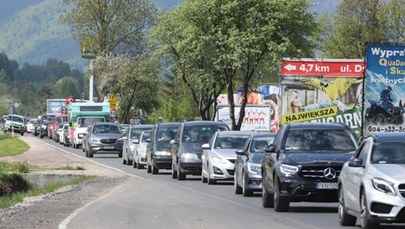 Sezon turystyczny w pełni. Nowy rekord przejazdów tunelem na zakopiance