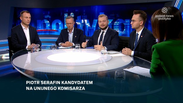 Michał Moskal (PiS), Adrian Witczak (PO) oraz Krzysztof Mulawa (Konfederacja) komentowali wybór Piotra Serafina. Byli gośćmi Karoliny Olejak w programie „Debata polityczna”.