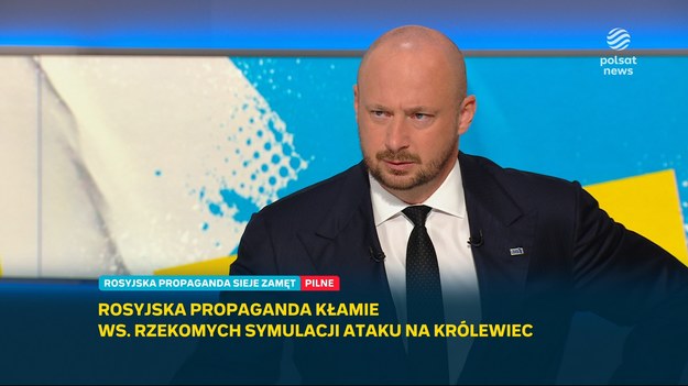 - Mamy świadomość stałej podwyższonej aktywność różnych aktywów rosyjskich służb. Blisko przyglądamy się temu - podkreślił szef Biura Bezpieczeństwa Narodowego, Jaciek Siewiera, w programie "Graffiti" na antenie Polsat News.