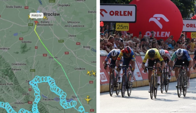 Telewizyjna wpadka podczas Tour de Pologne. Kolarze "zgubieni", w sieci wrze