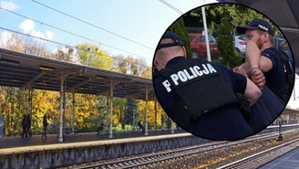 20-latek pchnął mężczyznę pod pociąg. Usłyszał zarzut