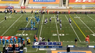 Panthers Wrocław - Frankfurt Galaxy. Skrót meczu. WIDEO