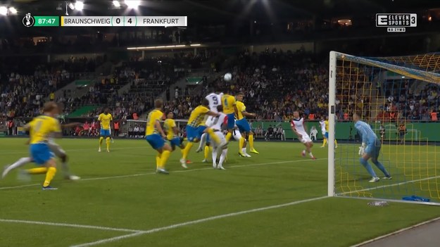 Skrót meczu  Eintracht Brunszwik - Eintracht Frankfurt.