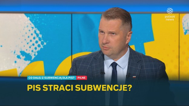 Przemysław Czarnek pytany, czy PiS ma plan B, w razie utraty subwencji, podkreślił, że Prawo i Sprawiedliwość jest ogromną partią i w każdej sytuacji da sobie radę. 

- Natomiast ja jestem przekonany, że PKW będzie stało na gruncie przepisów prawa i jeśli tak będzie, to na pewno nie obetnie subwencji PiS - dodał były minister edukacji.