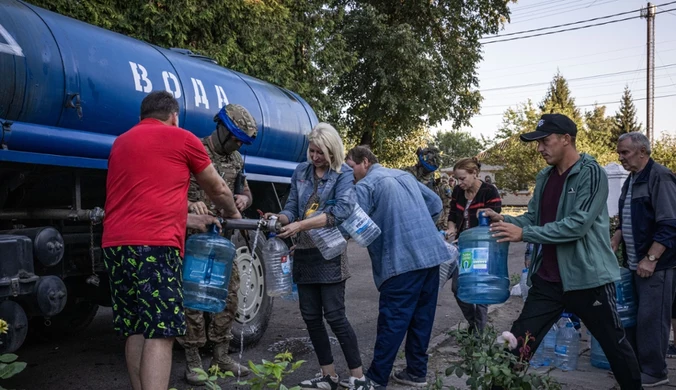 "The Washington Post": Jak wygląda życie rosyjskich cywili w zajętym przez Ukrainę mieście?