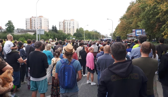 Warszawiacy głośno zaprotestowali. Demonstracja po tragicznym wypadku 