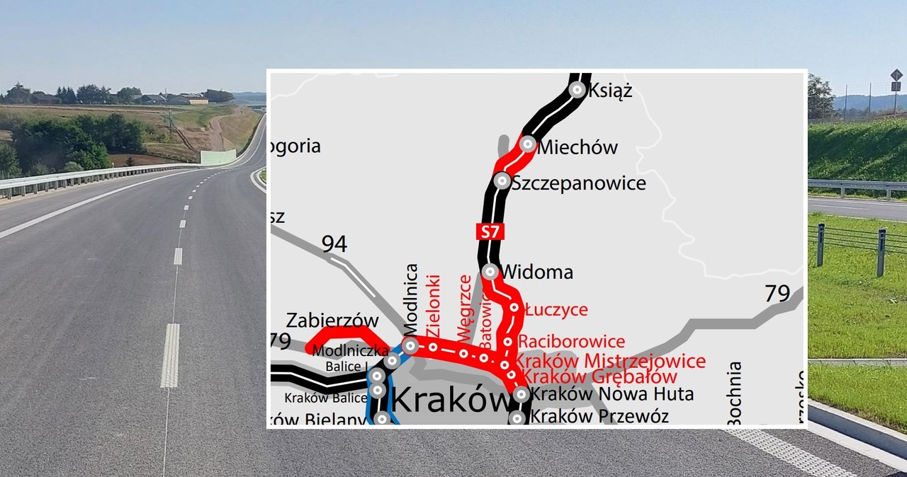 Odcinek, drogi, ekspresowej, między, węzłami, Miechów, Szczepanowice, zostanie, otwarty, przyszłym, tygodniu, Zanim, jednak, sta Drogowcy zamkną dwa fragmenty S7. Tuż przed otwarciem ważnego odcinka