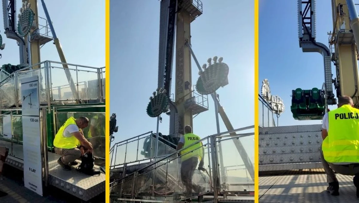 Uszkodzenia nóg podczas korzystania z jednej z atrakcji w wesołym miasteczku doznał 45-latek we Władysławowie w Pomorskiem. Pucka policja poinformowała w czwartek, że mężczyzna trafił do szpitala.