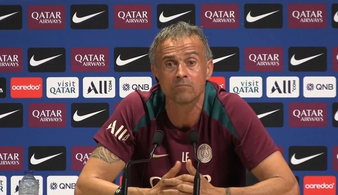 Luis Enrique o składzie drużyniy PSG. „Jestem zachwycony”. WIDEO