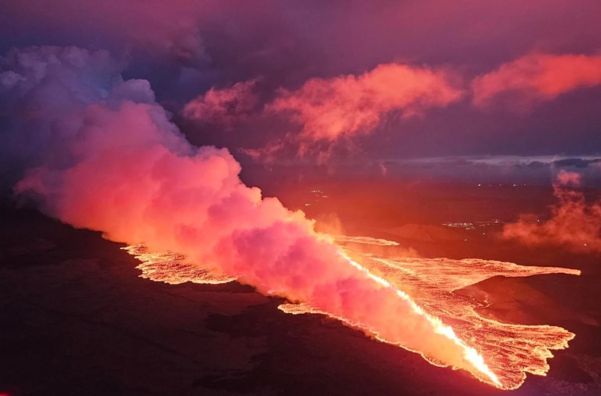 Do kolejnej erupcji wulkanu doszło na półwyspie Reykjanes w południowo-zachodniej Islandii - podały miejscowe służby meteorologiczne. Wulkan tam wybuchł również na początku czerwca, a erupcja trwała 24 dni.