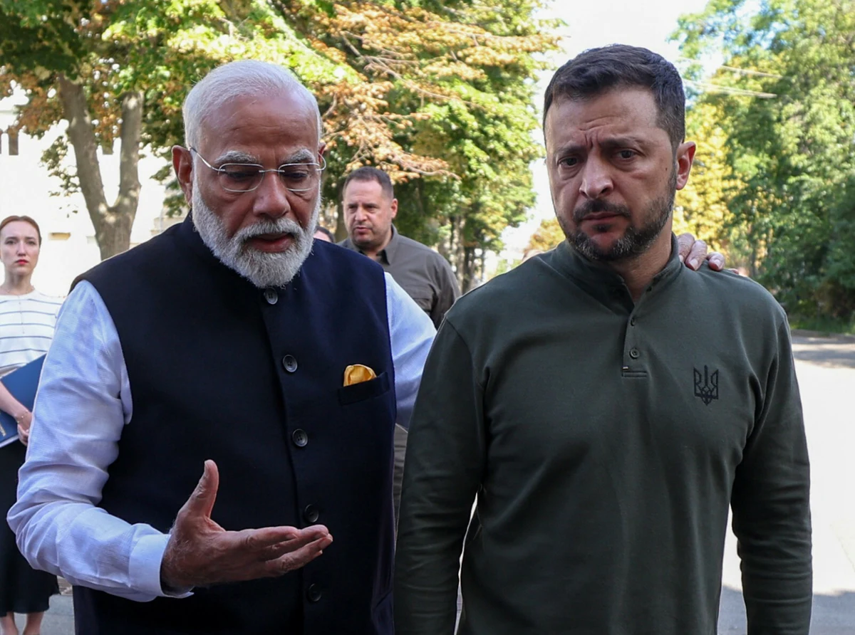 "Trzymaliśmy się z dala od wojny (...), ale to nigdy nie oznaczało, że byliśmy tylko obojętnymi obserwatorami" – powiedział w piątek w Kijowie premier Indii Narendra Modi, zapewniając, że jego kraj popiera poszanowanie suwerenności i integralności terytorialnej Ukrainy. "Ma to dla nas ogromne znaczenie" – zaznaczył szef indyjskiego rządu.